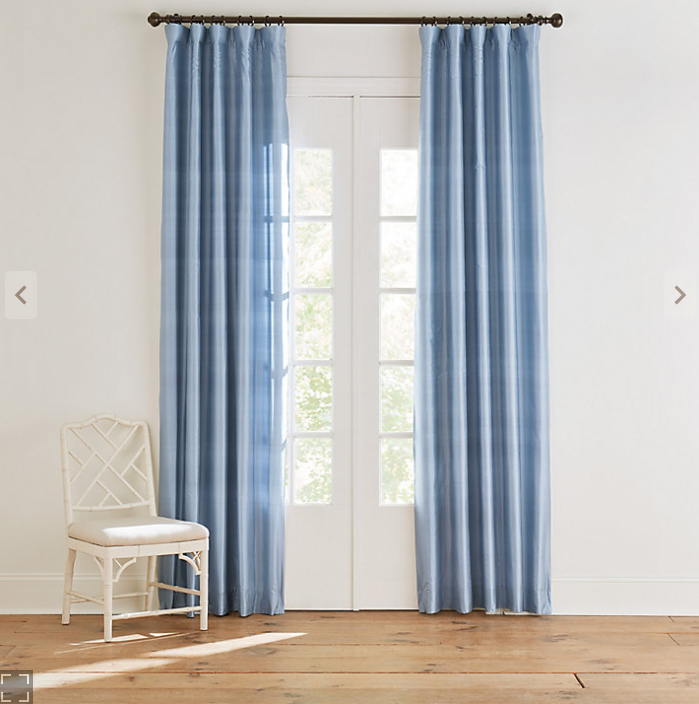 $388.50 plus hardware faux silk
