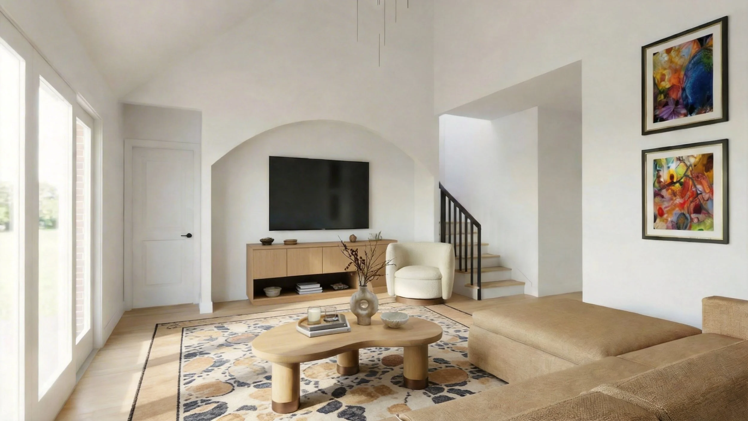 Modern Living Room with Transferred Rug and Accessories_1.jpeg