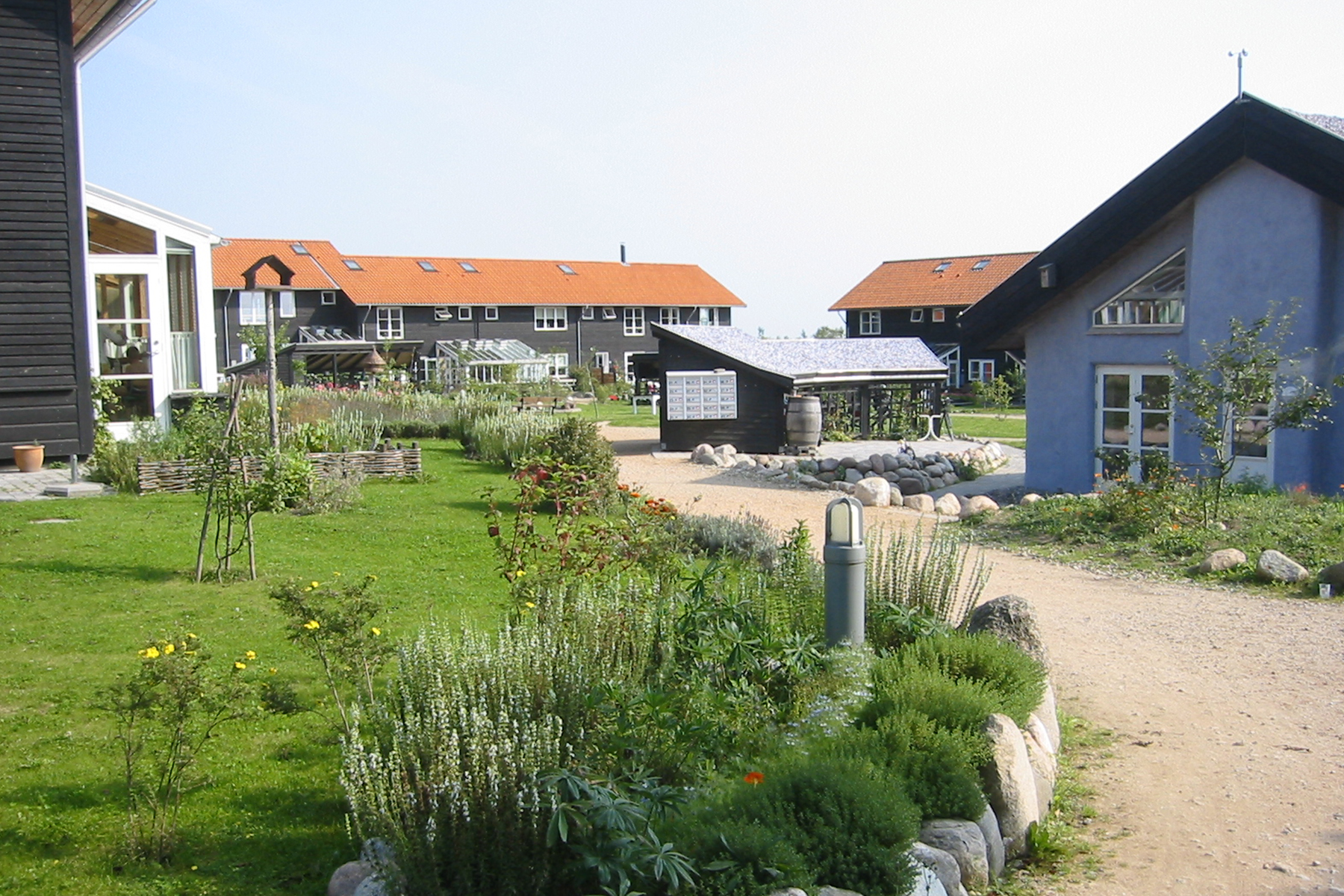 Munksoegaard Cohousing in Roskilde, DK. Designed by Mangor Nagel