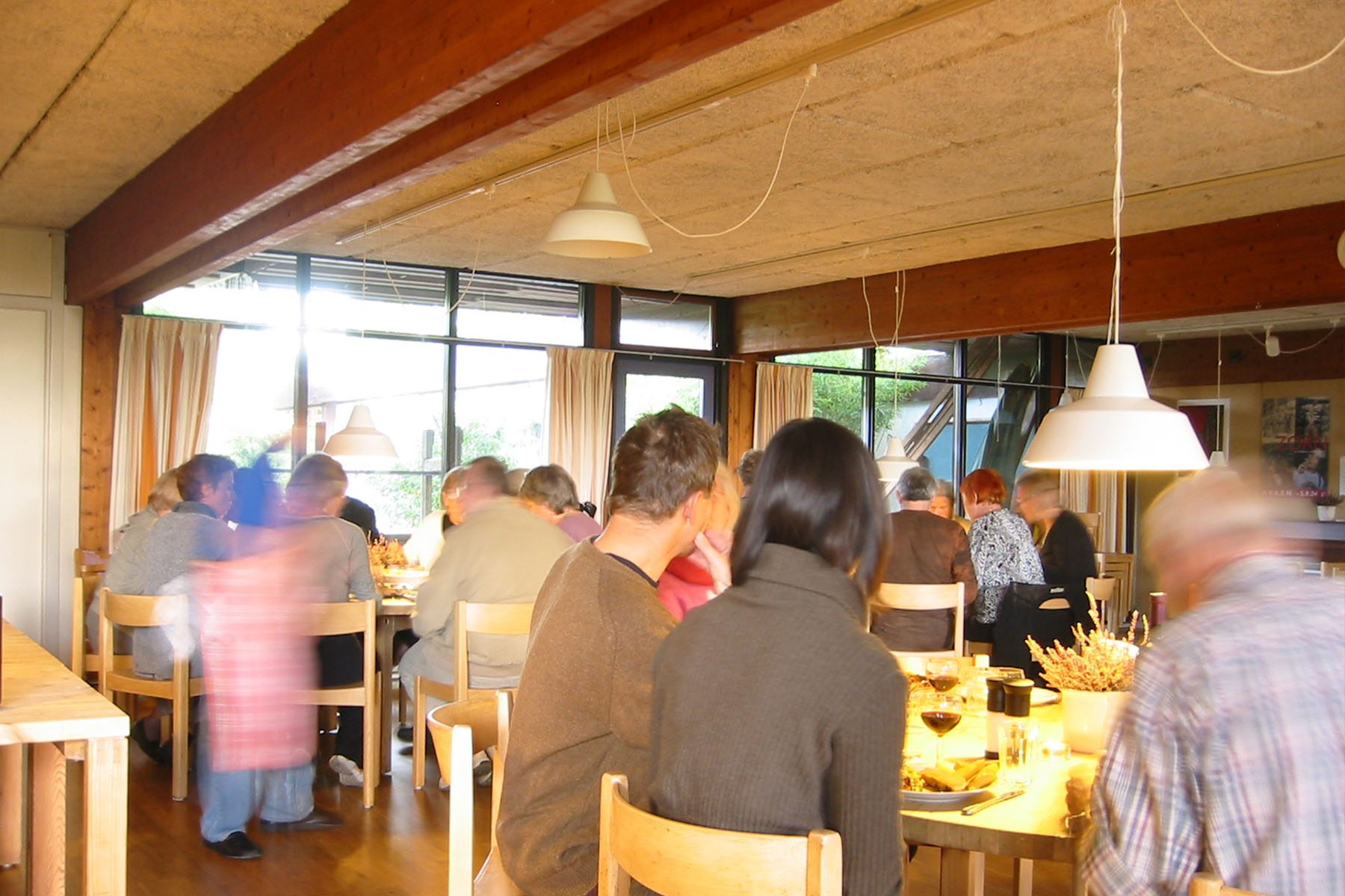 Saettedamen Cohousing in Hillerød, DK. Designed by Theo Bjerg og Palle Dyrebord