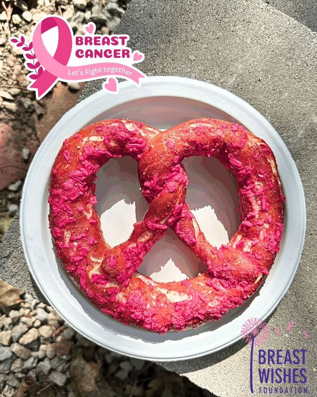 🎀 Today&rsquo;s the Day &mdash; Pink Pretzels for a Purpose 🎀
We&rsquo;re turning pretzels pink and turning up the support. 💗
Join us today and tomorrow  as we raise awareness and funds for the Breast Wishes Foundation, a nonprofit that directly g