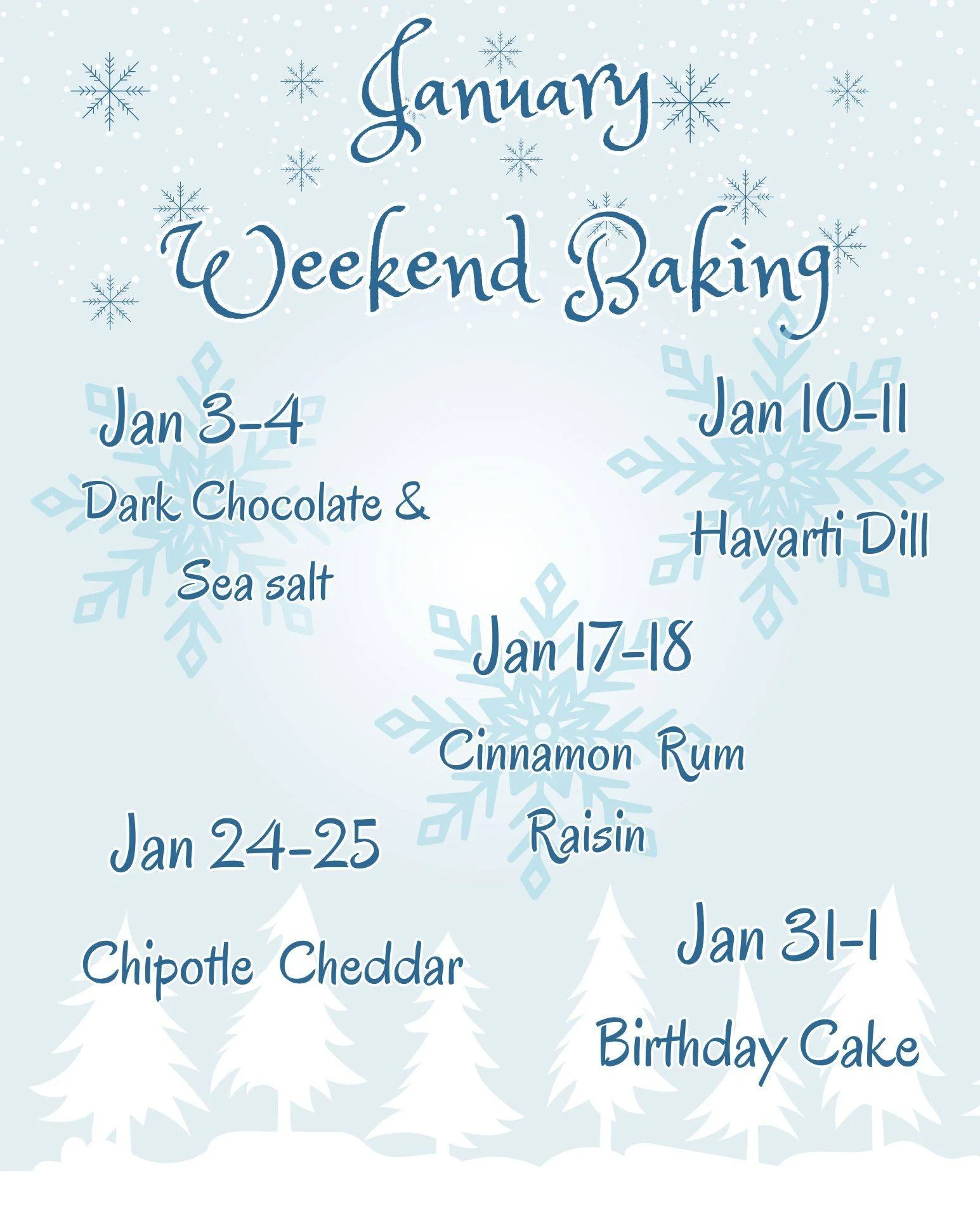 ✨ New Year, New Flavors! ✨

January is baking up all the cozy comfort we need with sweet, savory, and spicy twists you won&rsquo;t want to miss. Start the year off right&mdash;one pretzel at a time! 🥨❄️

#JanuaryFlavors #PretzelSeason #BrezelPower #