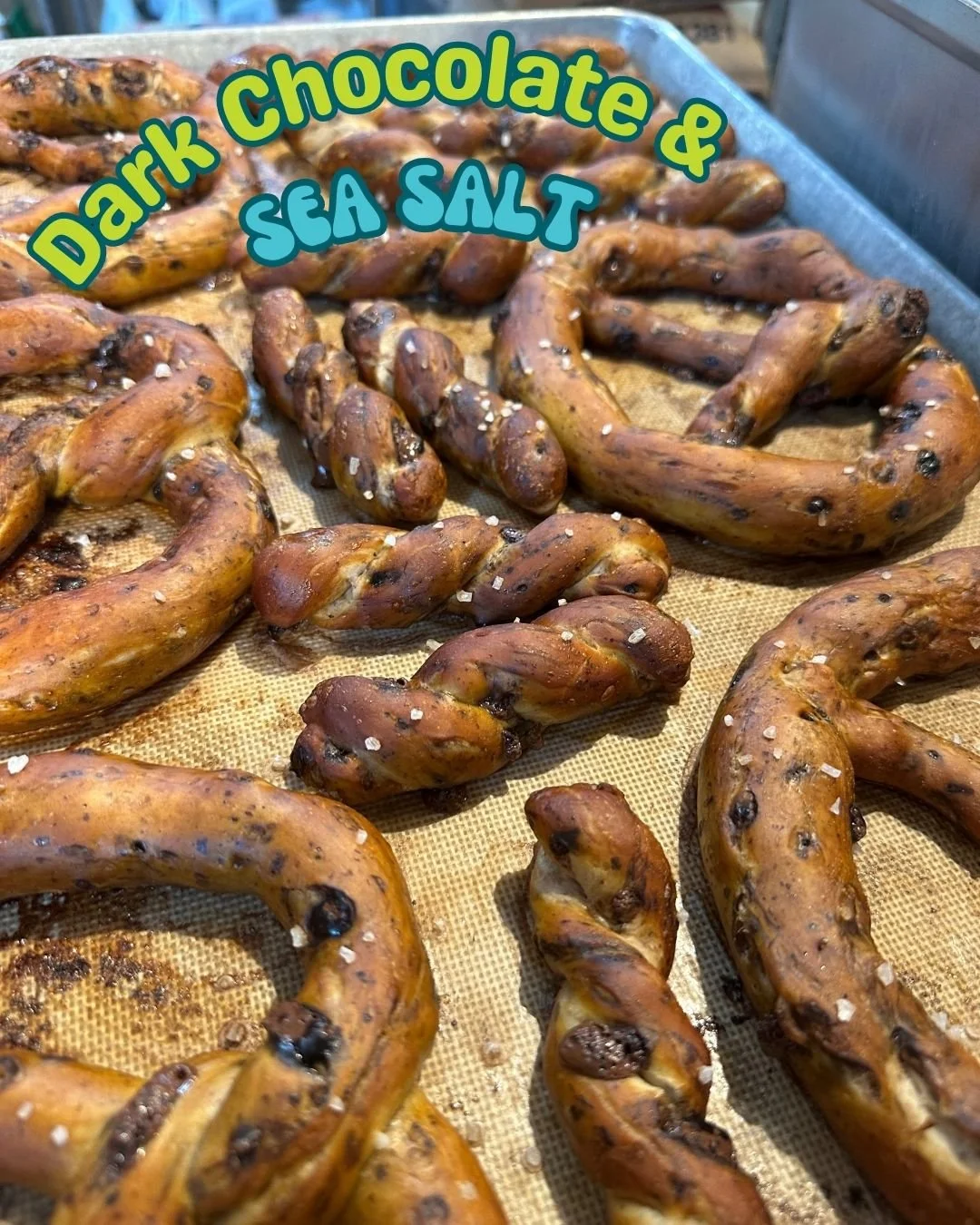 ✨ New Year, Same Fan Favorite ✨

We&rsquo;re starting 2026 with a salty-sweet classic &mdash; our Dark Chocolate &amp; Sea Salt pretzel. Made with rich dark chocolate mixed right into the dough and topped with just the right sprinkle of sea salt. Pai