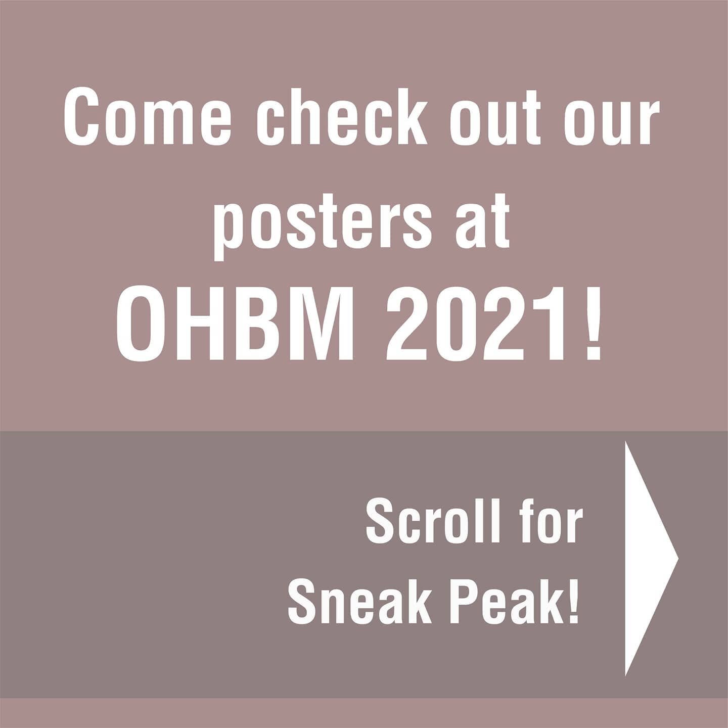 Join us at the OHBM 2021 annual meeting&nbsp;today, June 20th, where Bray lab Masters candidate Shefali Rai (Poster# 1573), and PhD candidate Kirk Graff(Poster# 1371) will be presenting their research on human brain mapping using neuroimaging!

Shefa