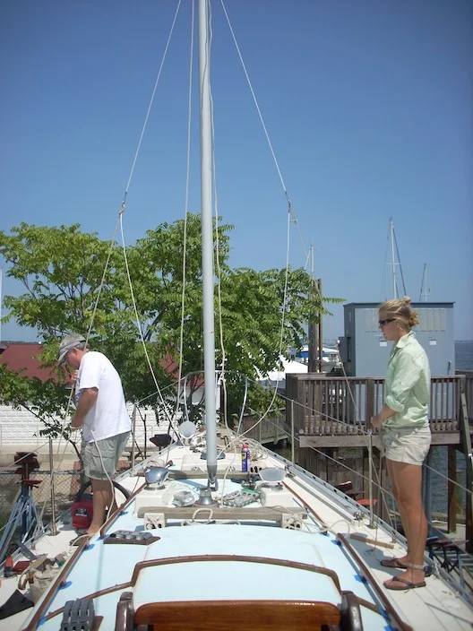 Titanium Chainplate Installation...