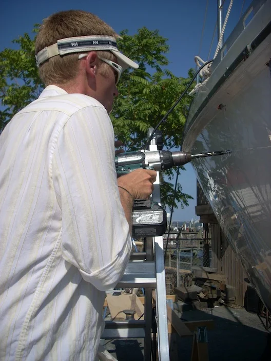 Titanium Chainplate Installation...