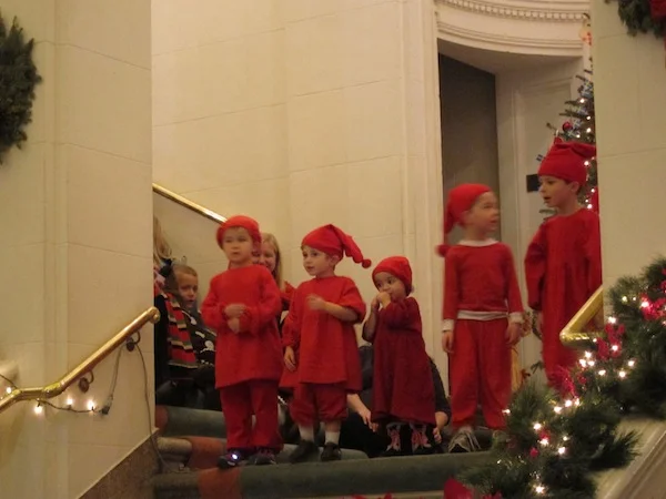 Julfirande och äggattack