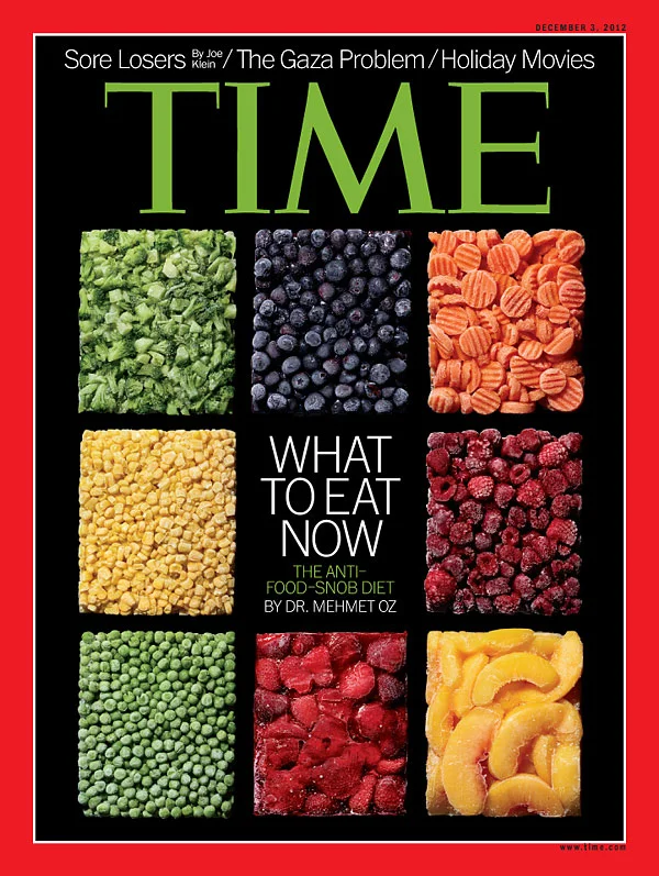 Counterpointing Dr. Oz: An examination of TIME Magazine's latest article on food.