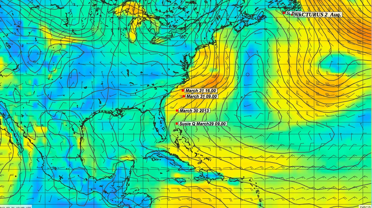 Susie Q, March 31 weather