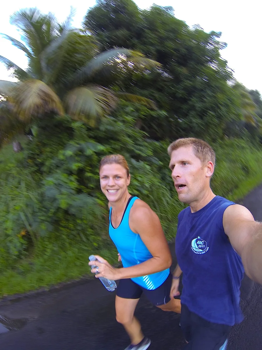 A Short Run Around St. Lucia