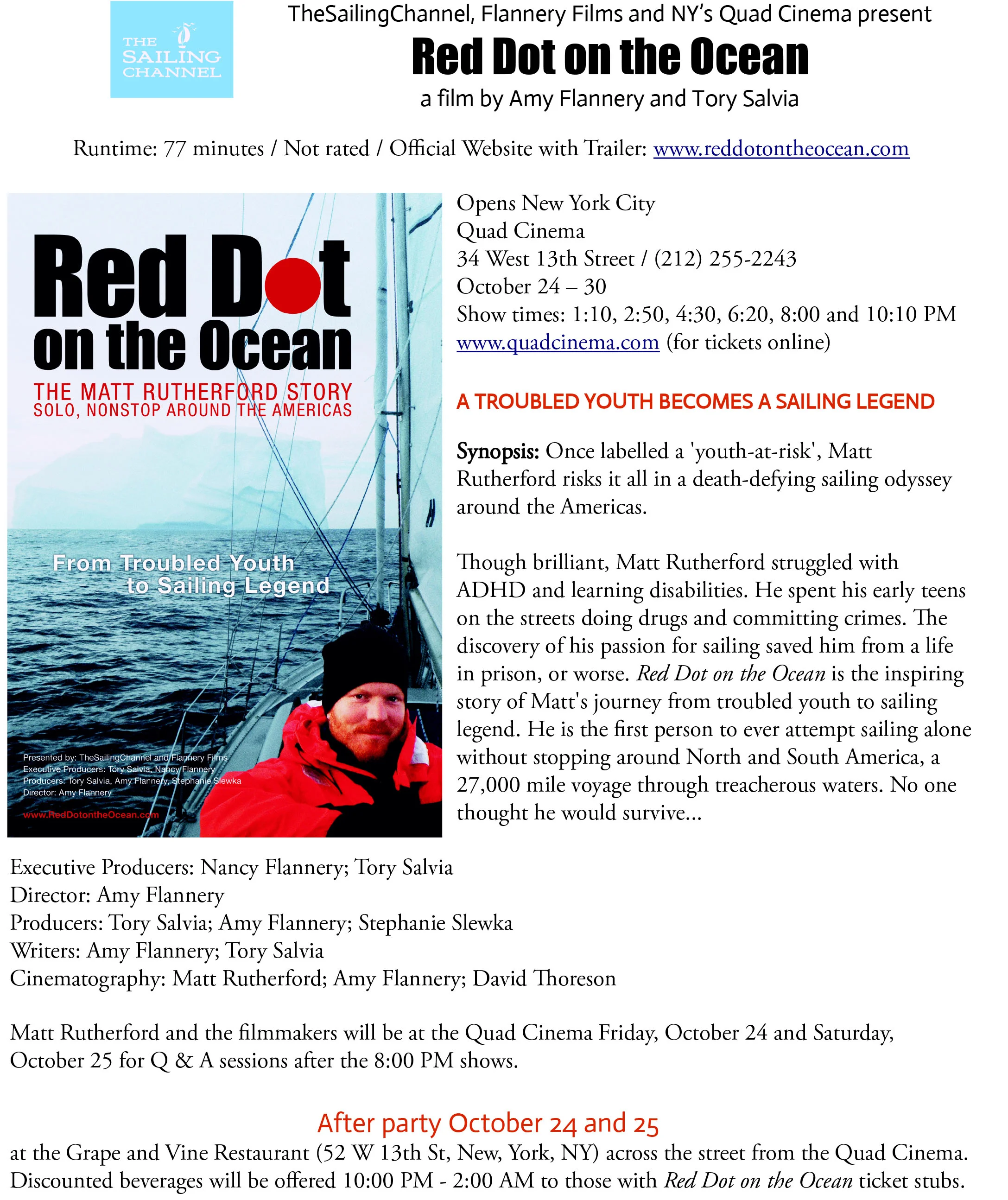 Red Dot on the Ocean: Official Trailer of the Matt Rutherford Story