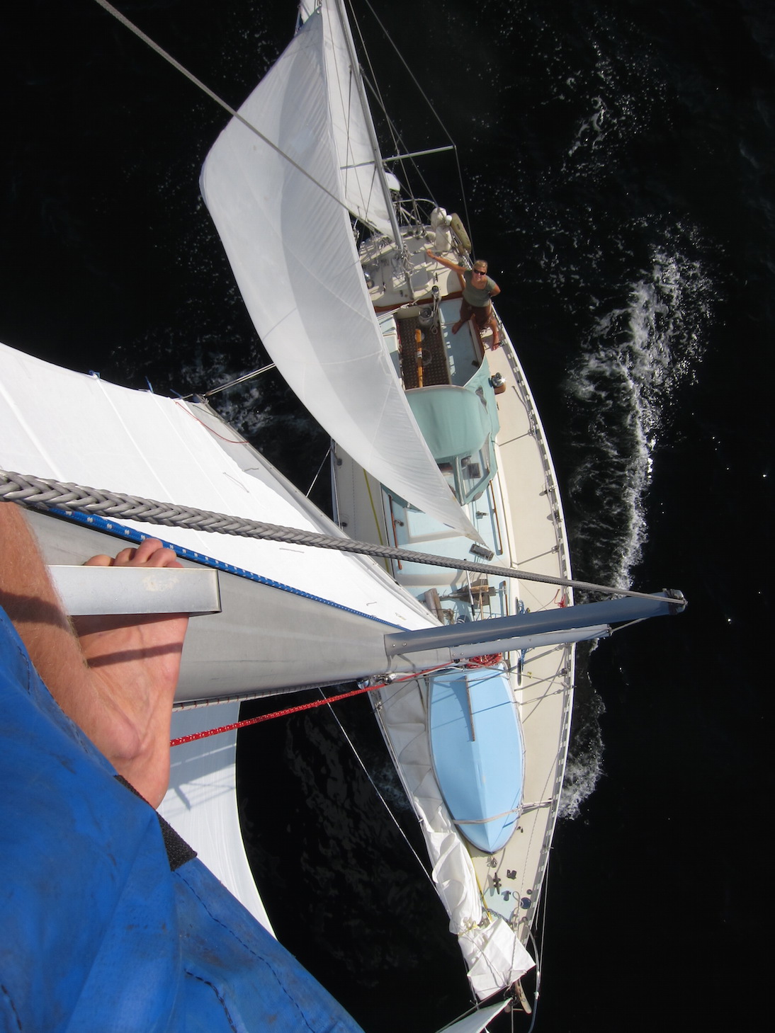 Arcturus under full sail in the Baltic, 2012. Scroll down for more photos at the end of the post.