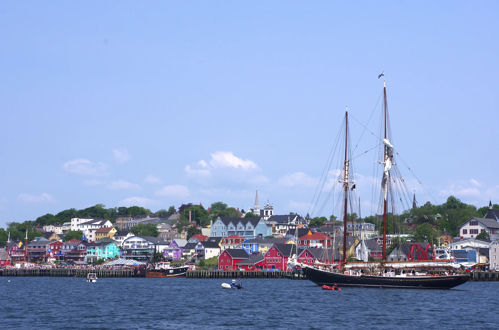 Tropical Storm Claudette off Nova Scotia