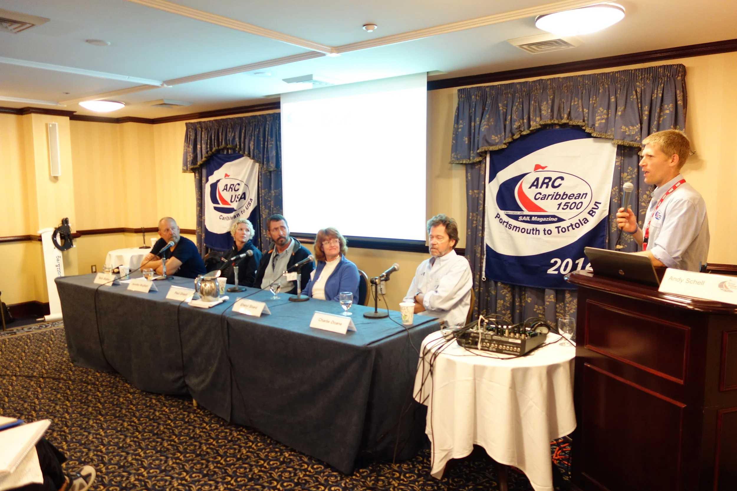 Andy, Mia & World Cruising Club at Annapolis Sailboat Show