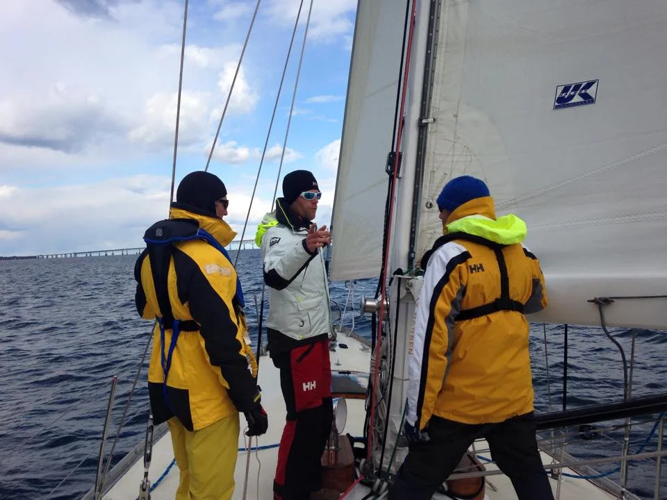 Isbjorn's First Post-Refit Shakedown sail in Annapolis