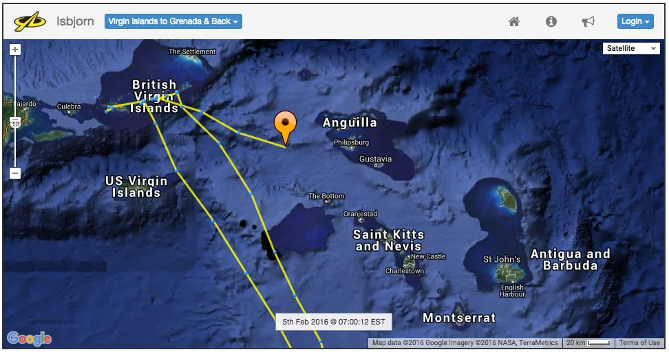 On the way towards Antigua!