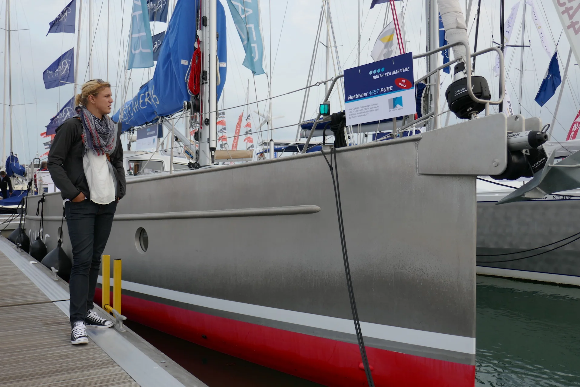 Iconic interviews & some cool new boats in Southampton.
