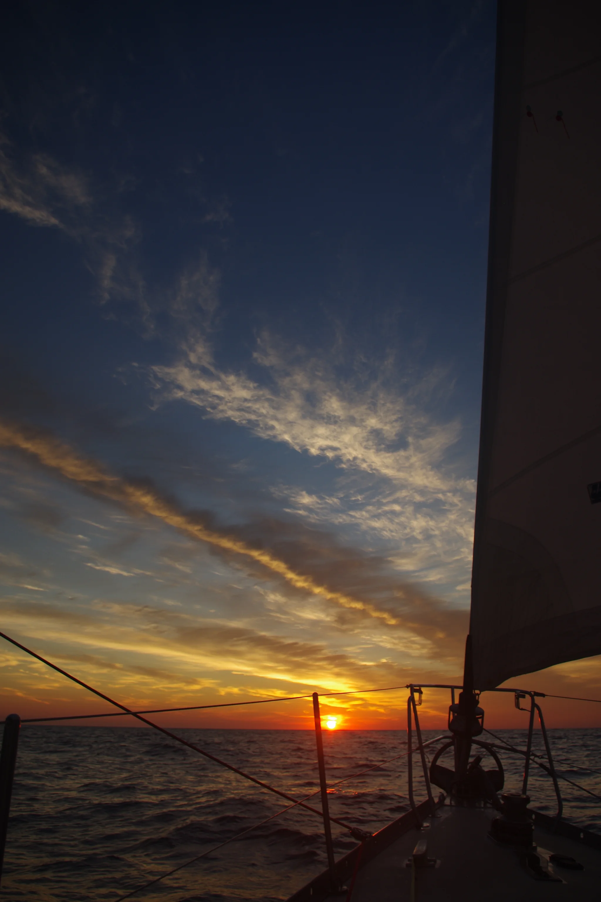 An emotional day offshore for Andy.