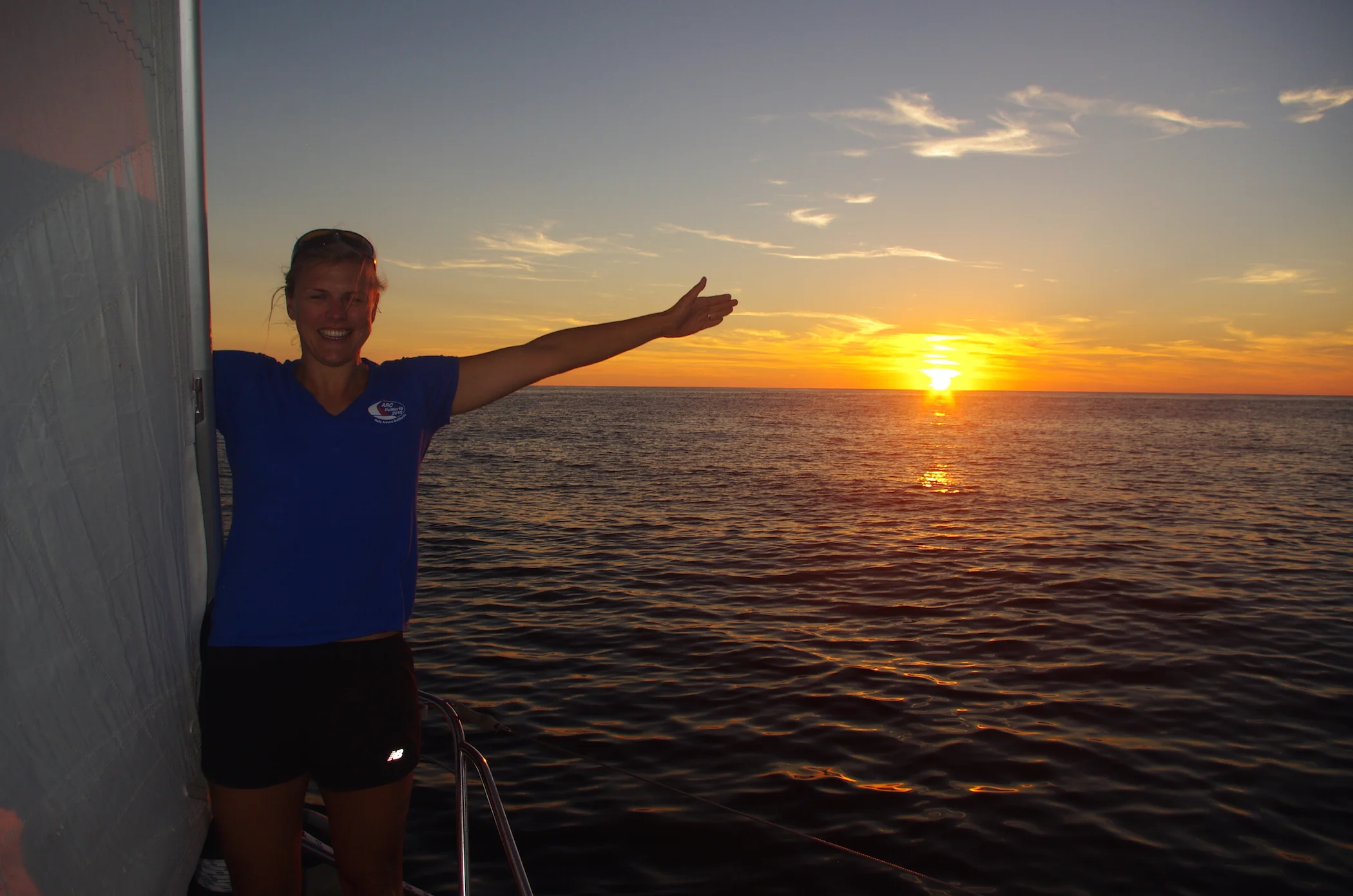 Amazing sunset on the way back from Canada last summer!