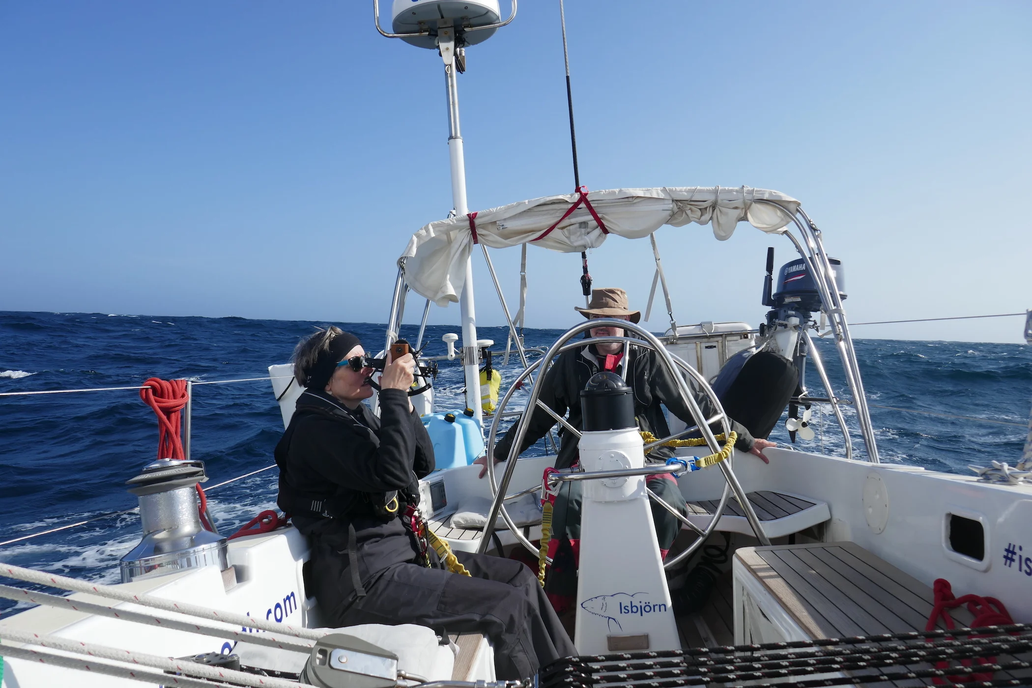 ISBJORN OFFSHORE: Sail fast, to get to the pub!