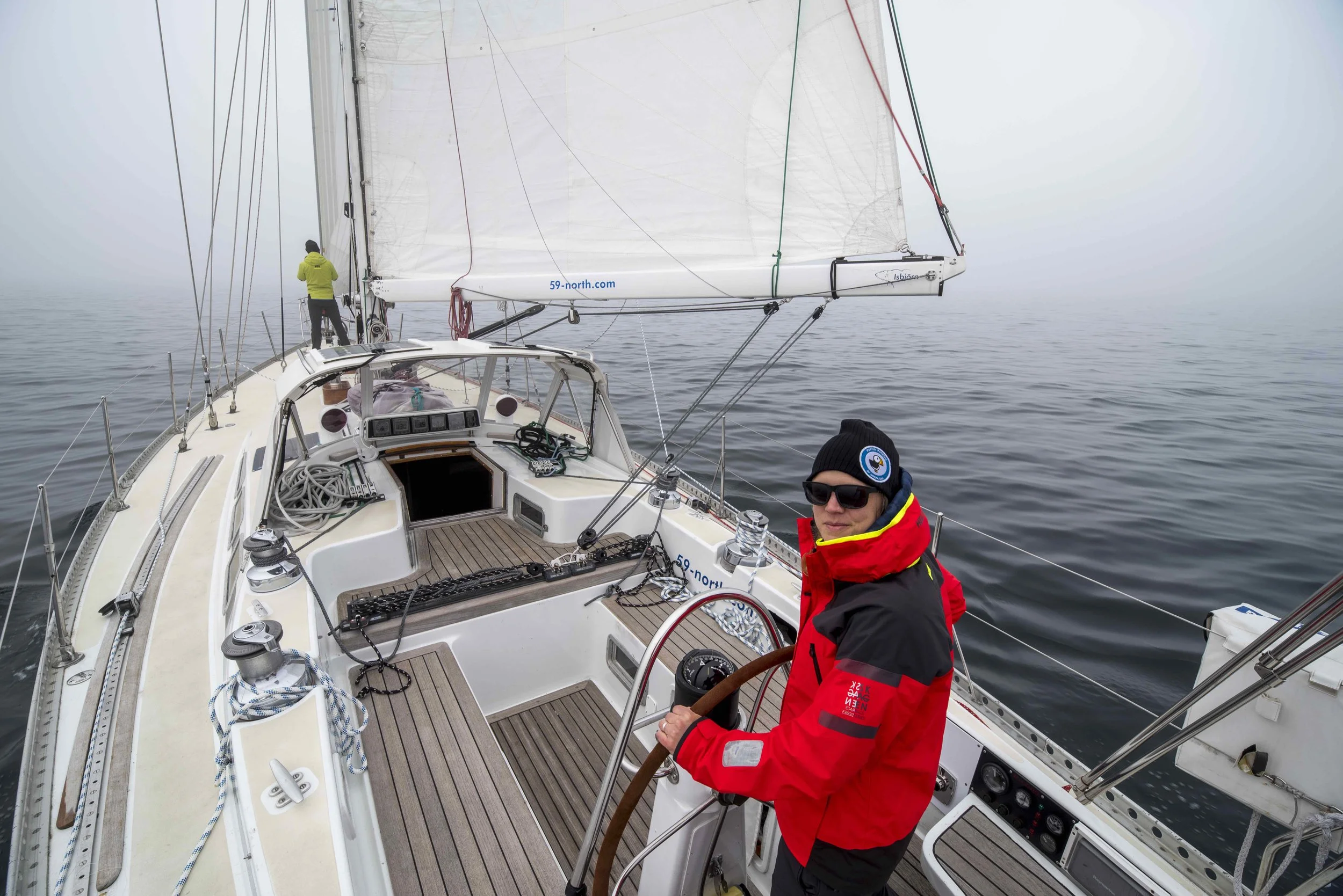 Believe it or not, we WANTED fog...to test the new radar!
