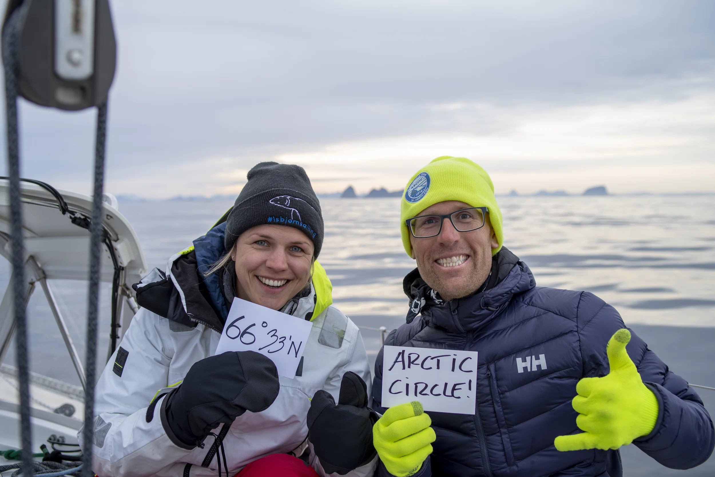 Farthest North! Isbjorn Crosses the Arctic Circle