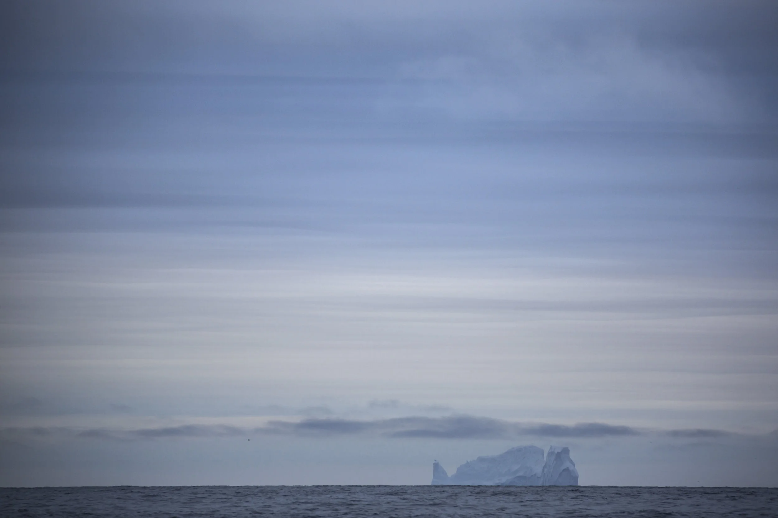 Our iceberg, seen from 15 miles away!