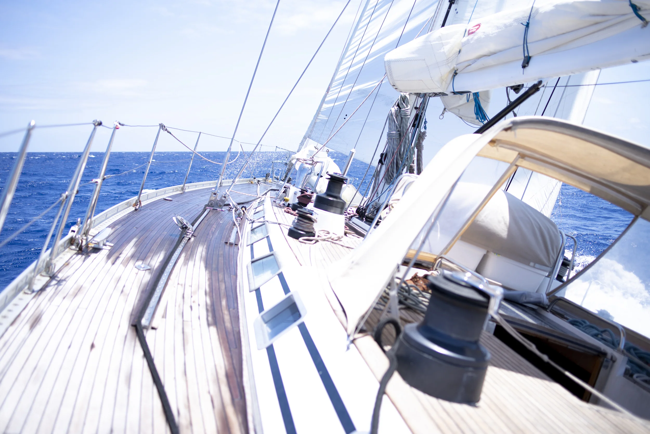 Upwind, but GORGEOUS weather!