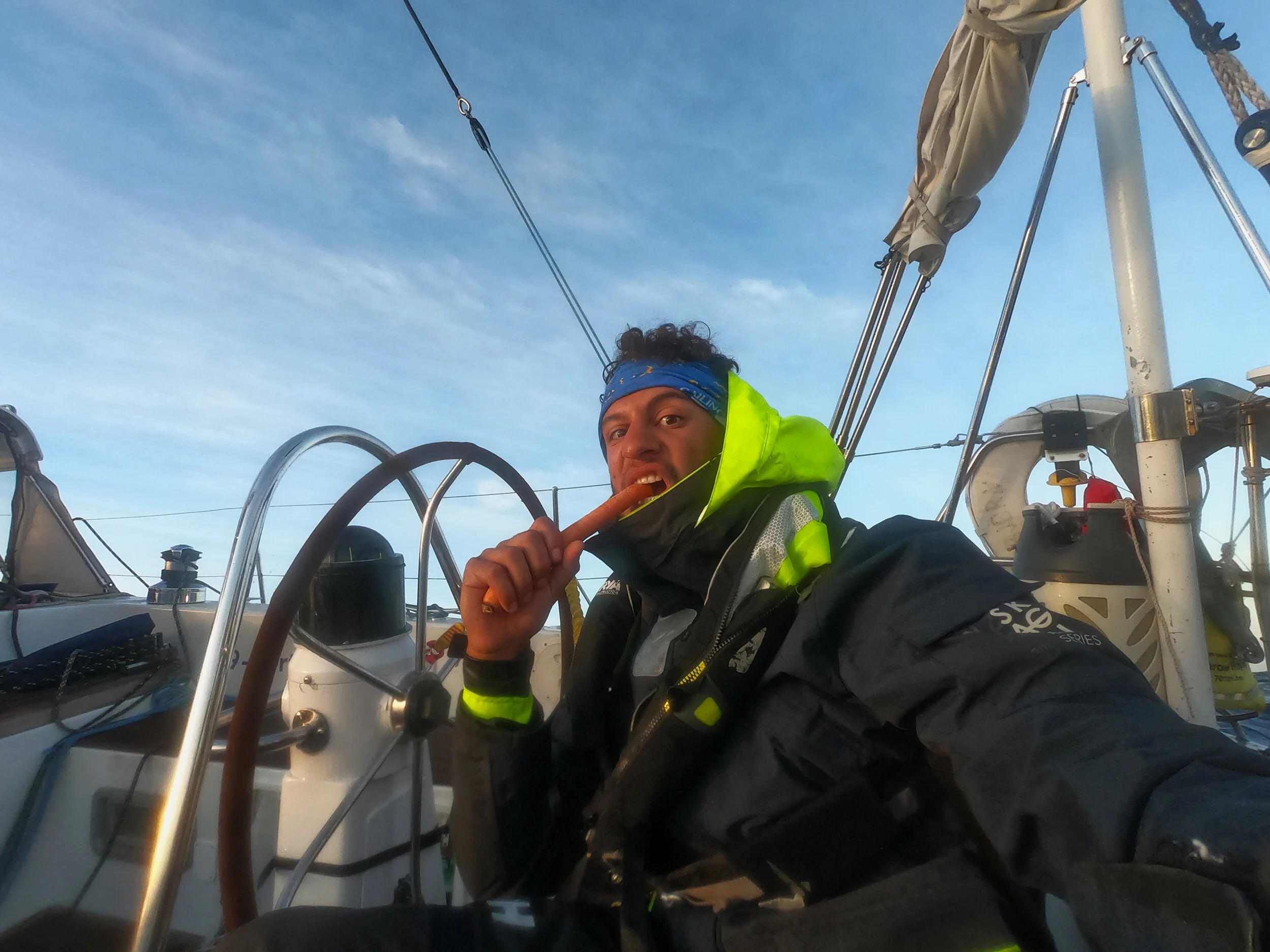 My First Passage Aboard ISBJORN! Ben's Blog P.3