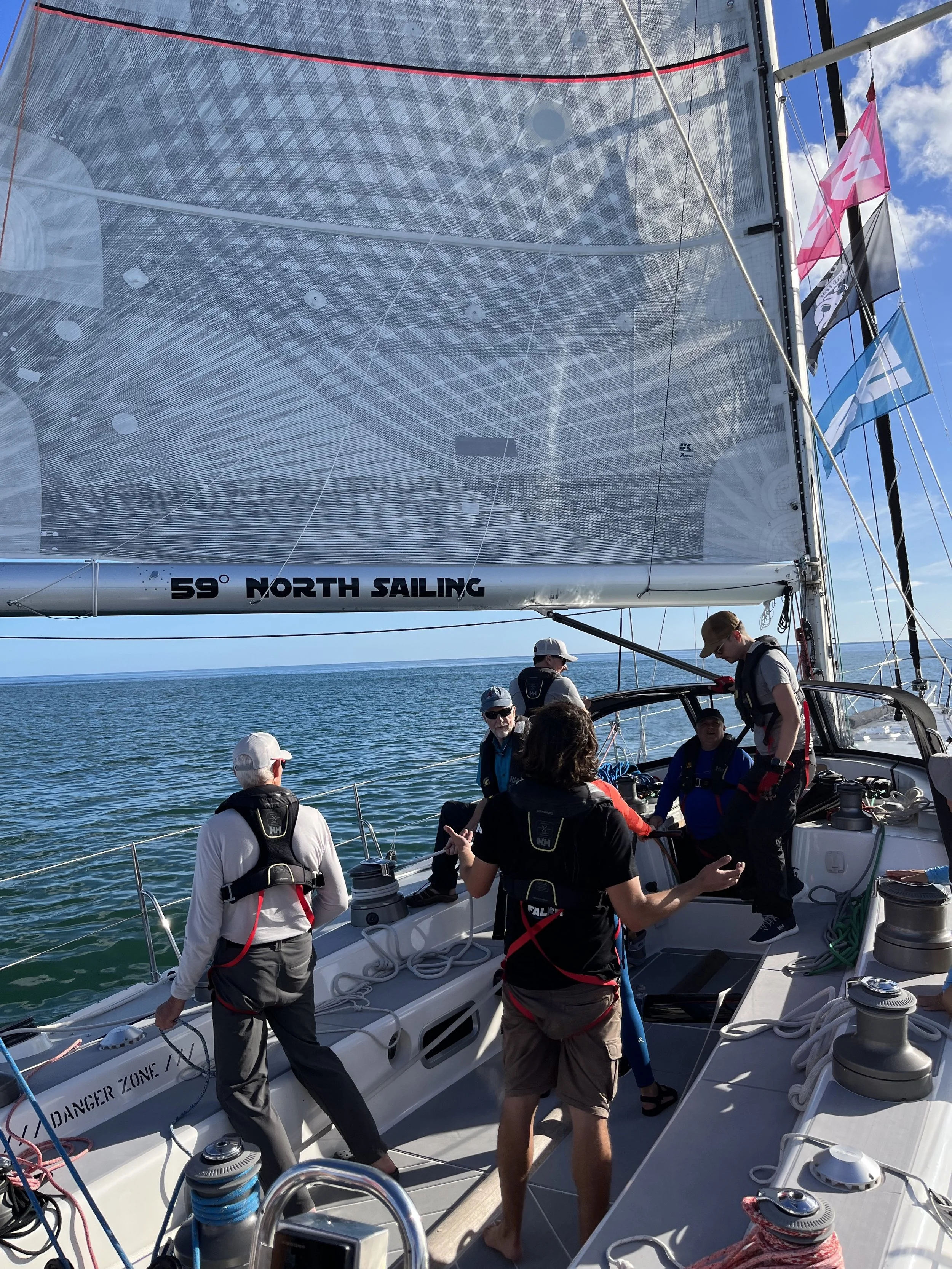 Afternoon sail and MOB practice | Portugal Sail Training | Day 2