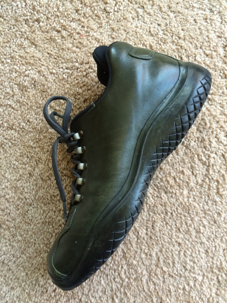 Prada is Darren's shoe of choice