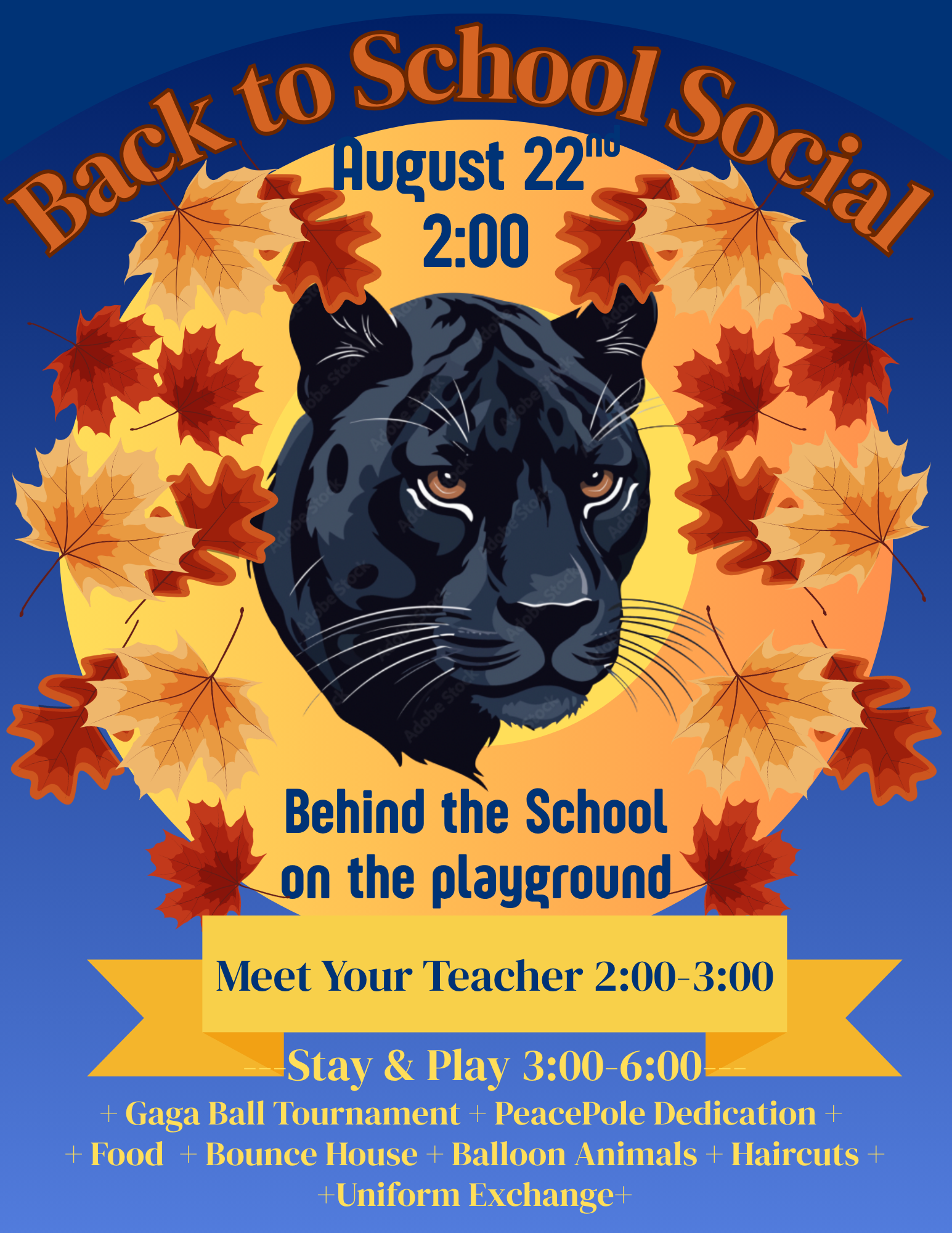 BEH Back to School Social