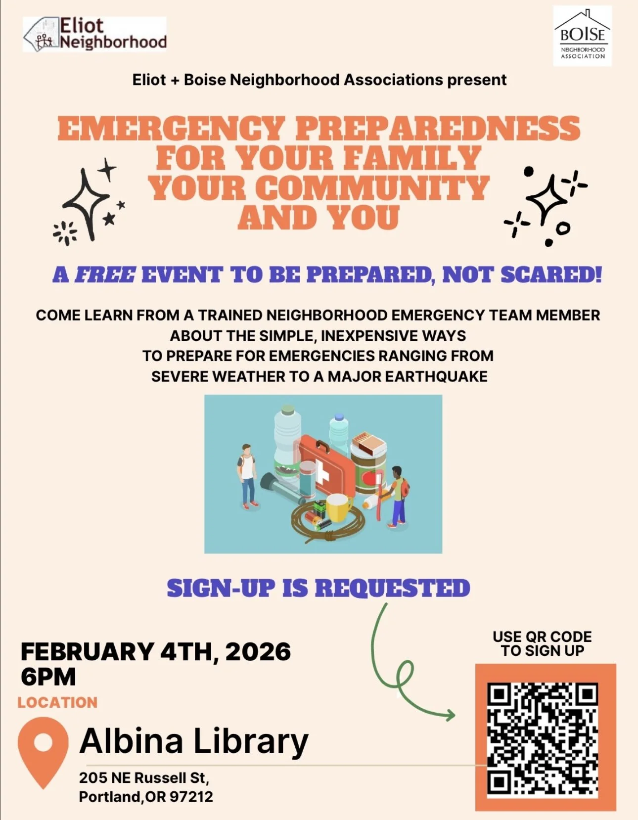 PBEM/NET: Emergency Preparedness for You, Your Family, and Your Community
