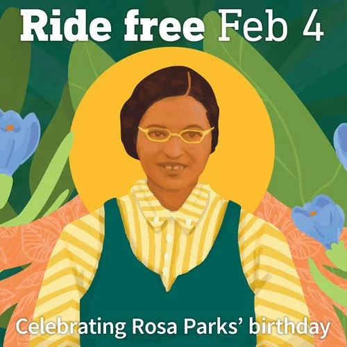 Free Trimet Rides Feb 4 in honor of Rosa Parks birthday