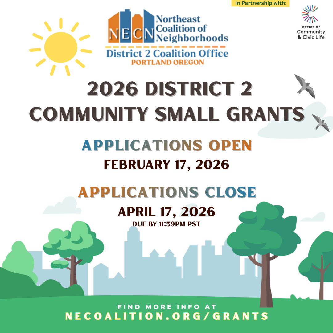 NECN Community Small Grants Applications Open