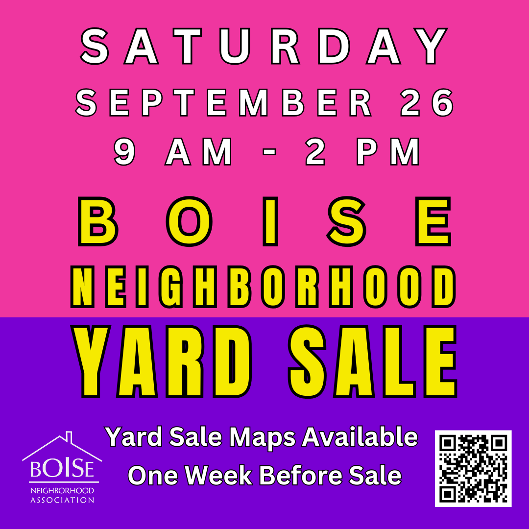 Boise Neighborhood Yard Sale