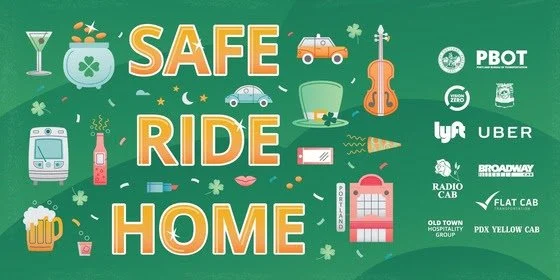 Safe Ride Home coupons available for St. Patrick's Day, Mar 17