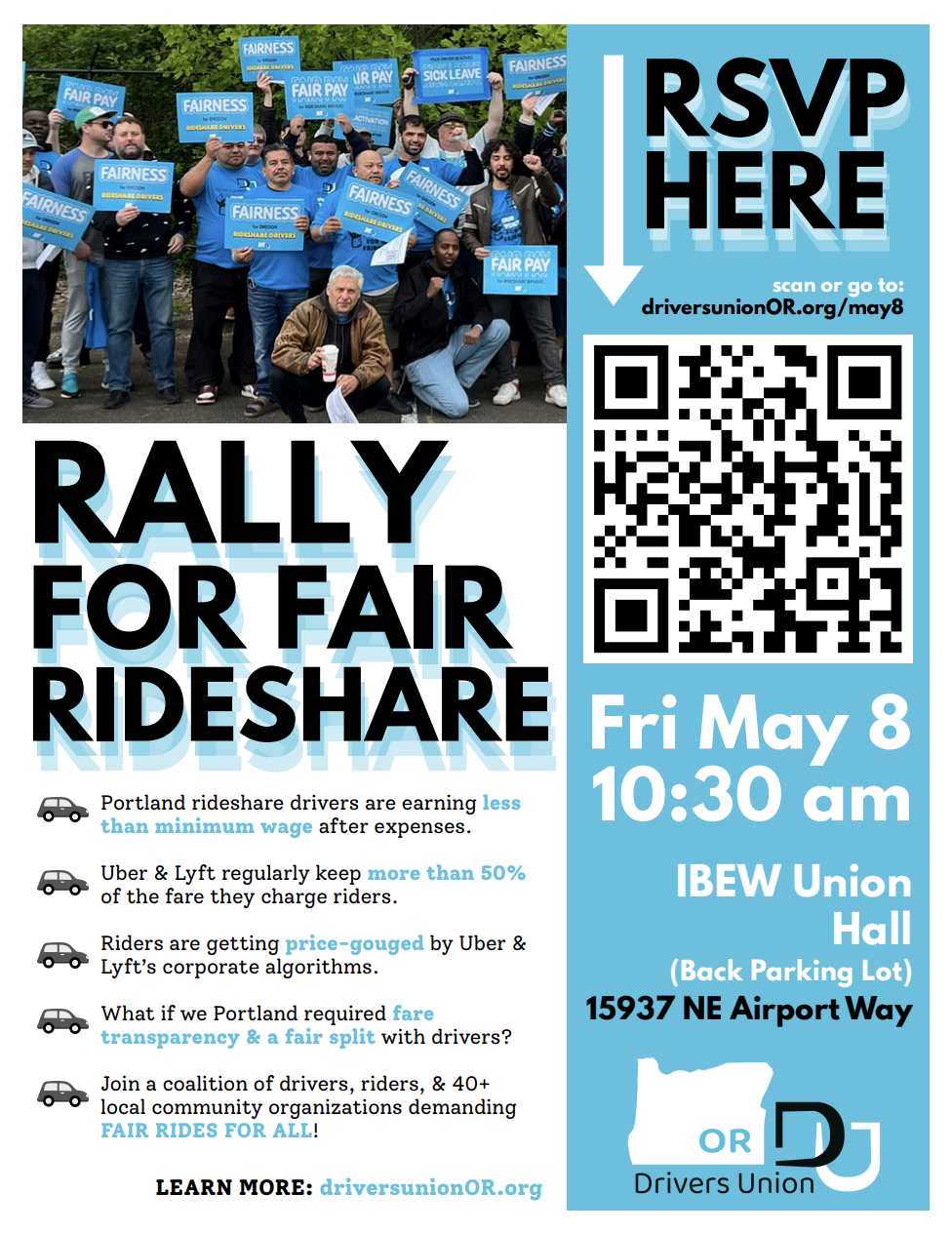 Rally for Fair Rideshare