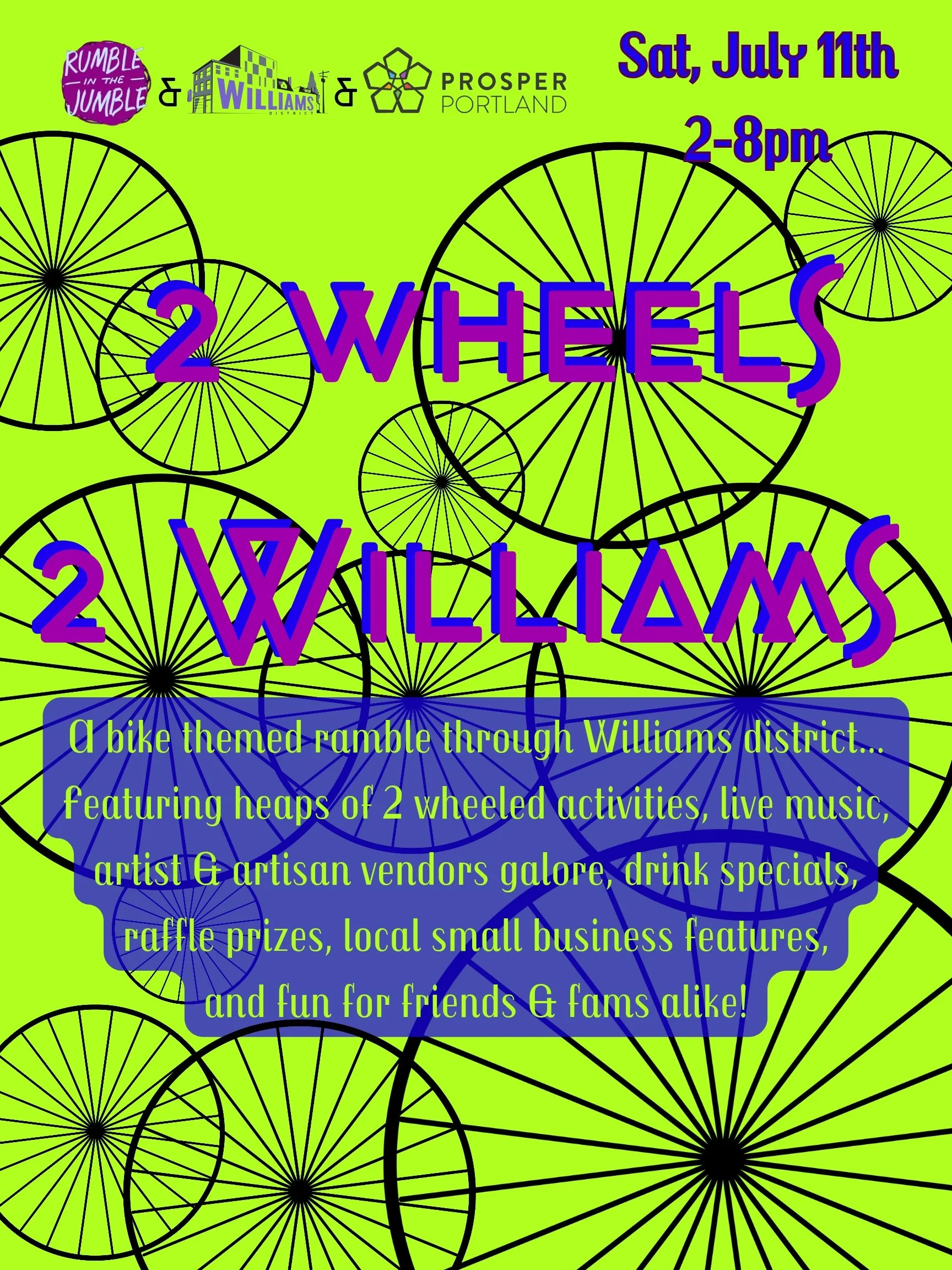 2 Wheels 2 Williams