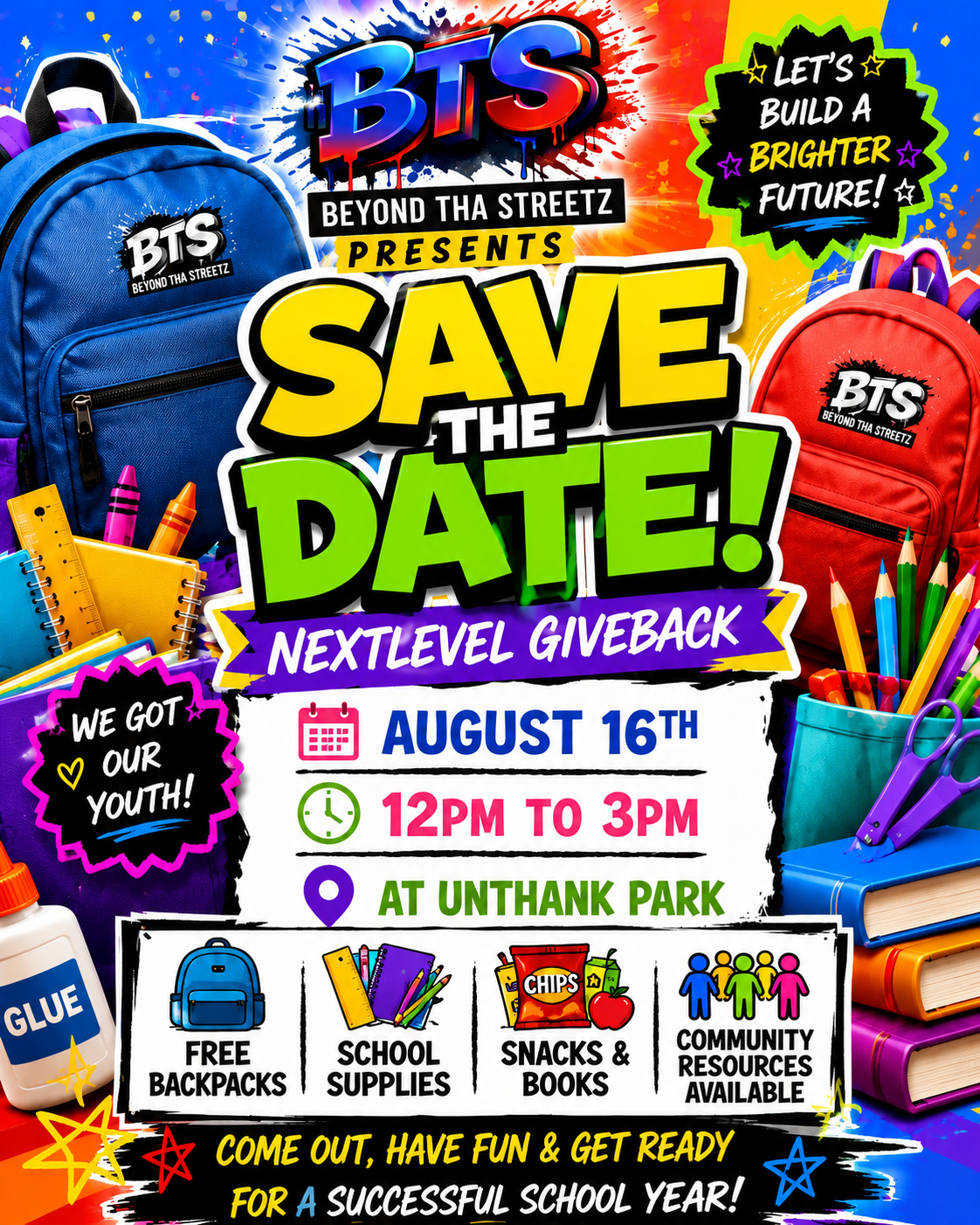 NextLevel Giveback Event at Unthank Park