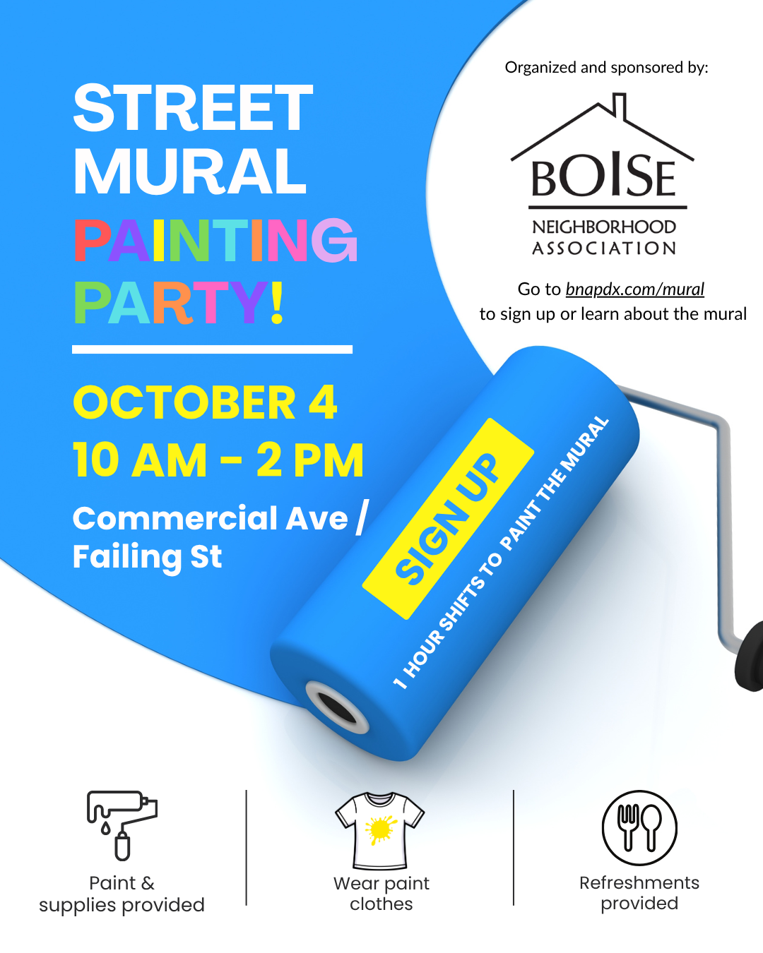BNA Community Mural Painting Part