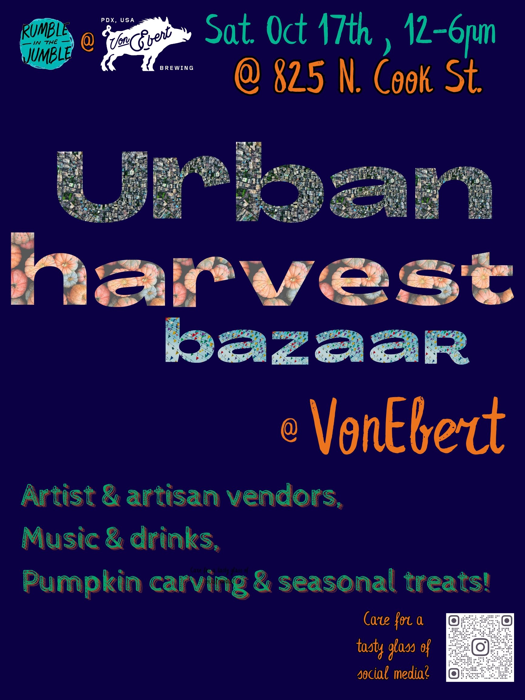 Urban Harvest Bazaar at Von Ebert 