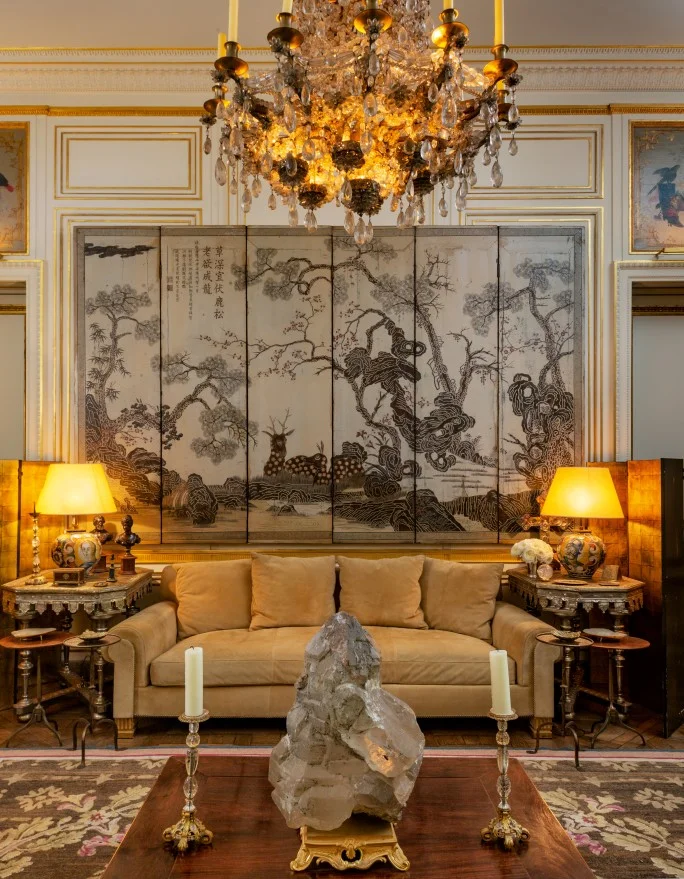PIERRE BERGÉ’S HOME IN THE RUE BONAPARTE IN PARIS