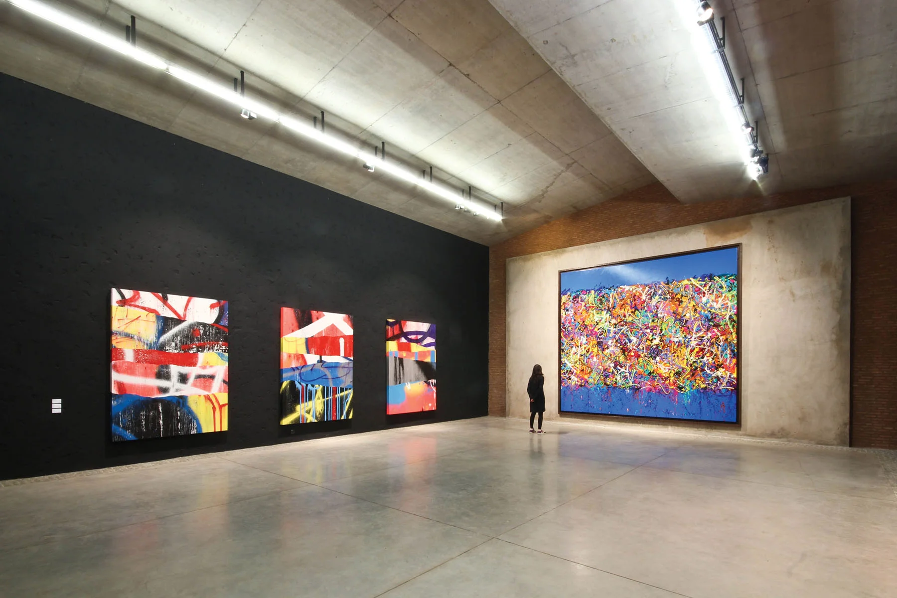 Montresso foundation contemporary art space highlights street artists like FeX, JonOne and Cedrix Crespel