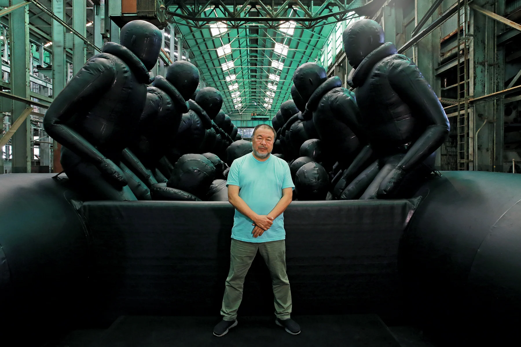 Law of the Journey, by Ai Weiwei