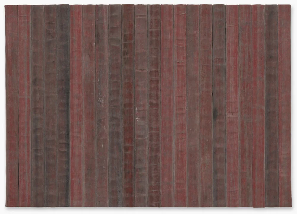 Theaster Gates, A Flag for the Least of Them (2018). Courtesy the artist and Sotheby’s.