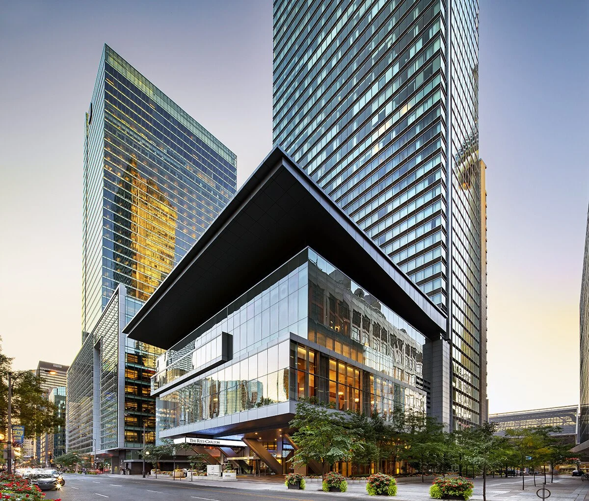 The Residences at The Ritz-Carlton, Toronto, above Wellington Street West