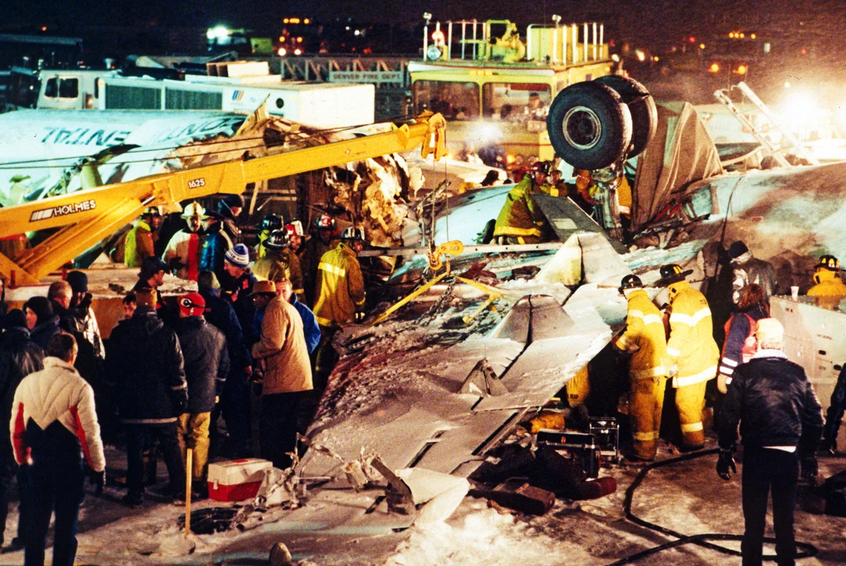 Continental Airlines flight 1713 crash at Denver's Stapleton International Airport