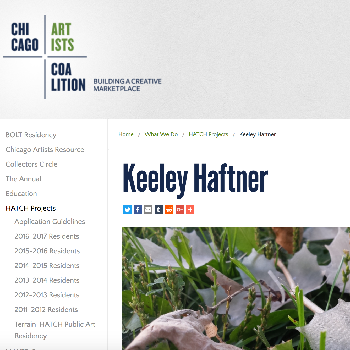 2016-18: HATCH Residency