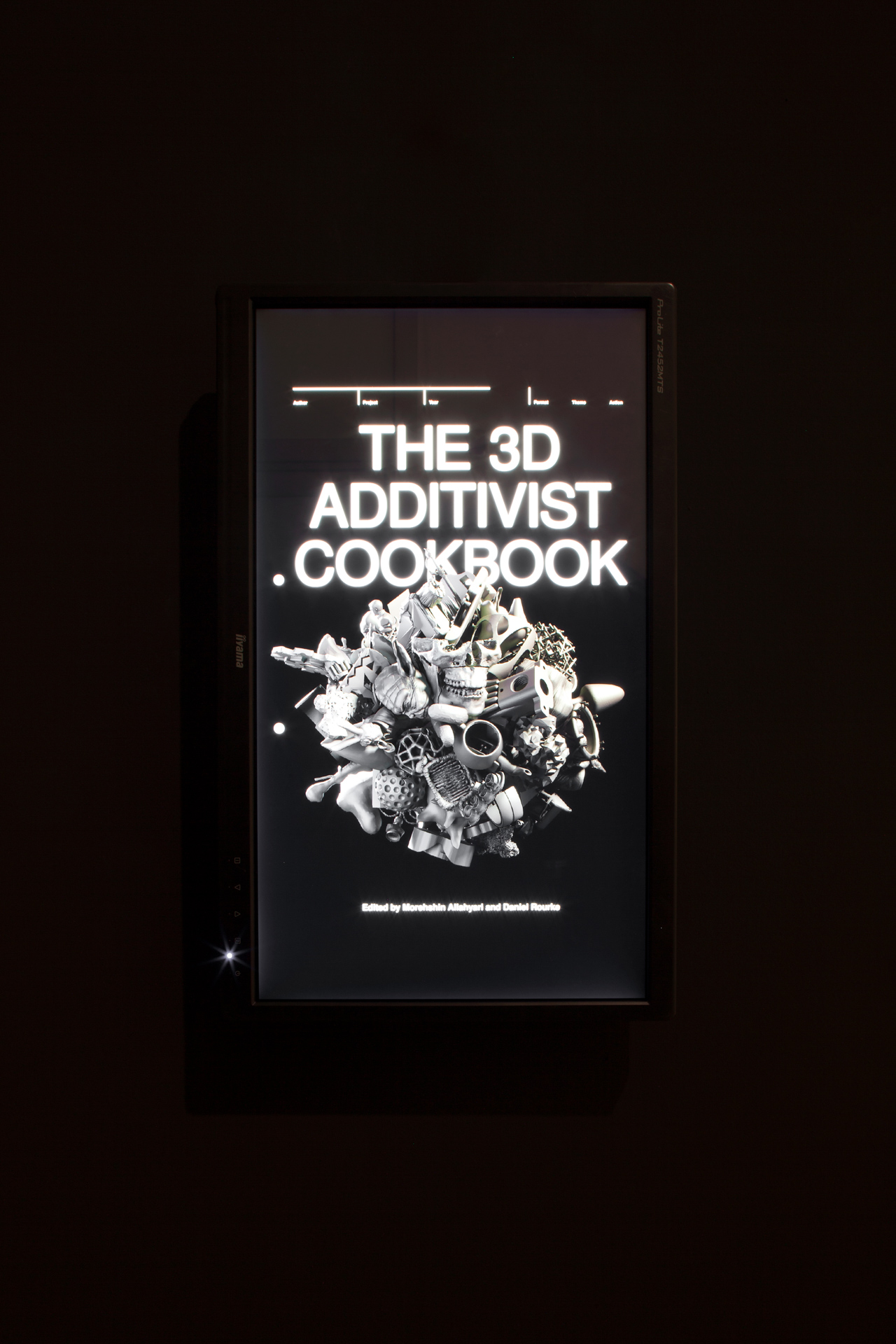 Installation view, On the Far Side of the Marchlands, Ernst Schering Foundation, Berlin, 2017 Courtesy the artist, transmediale, and Ernst Schering Foundation, Berlin Photo: Luca Girardini, CC BY NC-SA 4.0